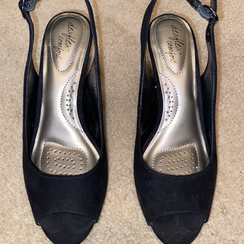 Black heels